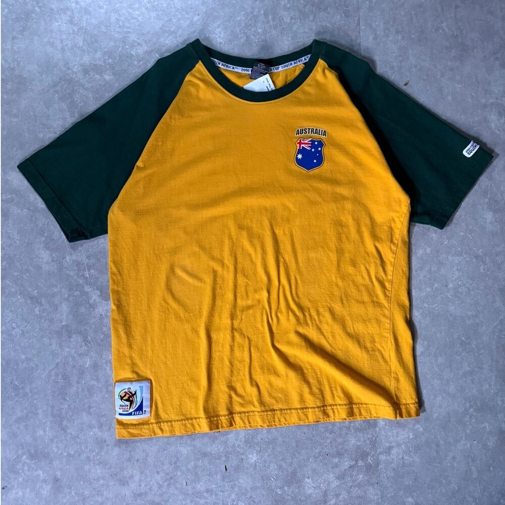 2010 Australia World Cup Yellow T-Shirt -L